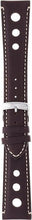 Load image into Gallery viewer, Morellato GIOTTO  Rally Style leather watch Strap BROWN 20mm