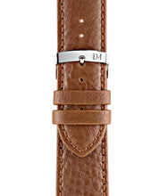 Load image into Gallery viewer, Morellato PANAMERA Italian textured leather GOLD BROWN 20 mm