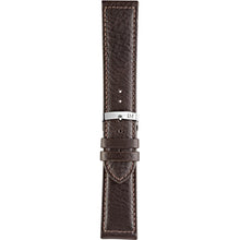 Load image into Gallery viewer, Morellato PANAMERA Italian textured calf leather watch Strap BROWN 20mm