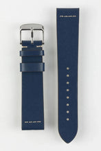Load image into Gallery viewer, Morellato PAROS  Recycled Leather Watch Strap BLUE 20mm