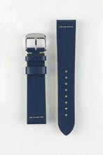 Load image into Gallery viewer, Morellato PAROS  Recycled Leather Watch Strap BLUE 20mm