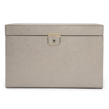 Load image into Gallery viewer, PALERMO Large Jewellery Box - PEWTER - Pewter & Black