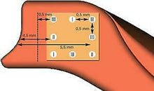 Load image into Gallery viewer, Hirsch LEONARDO PRINCIPAL Curved End Leather watch Strap DARK BROWN18MM - Pewter & Black