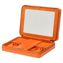 Load image into Gallery viewer, MARIA LARGE ZIP CASE - TANGERINE