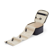 Load image into Gallery viewer, MARIA JEWELLERY CUBE ZIP CASE-  NAVY BLUE