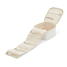 Load image into Gallery viewer, MARIA JEWELLERY CUBE ZIP CASE-  WHITE