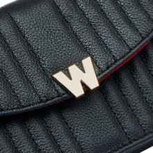 Load image into Gallery viewer, MIMI MINI BAG WITH WRISTLET & LANYARD - Pewter & Black