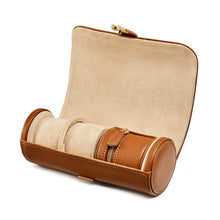 Load image into Gallery viewer, CASSANDRA WATCH & JEWELLERY ROLL - Pewter & Black