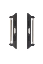 Load image into Gallery viewer, Apple Watch Strap Converter in BLACK - Pewter & Black