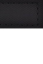 Load image into Gallery viewer, BALLISTIC PU Sport Watch Strap in BLACK / BLACK 24 mm - Pewter & Black