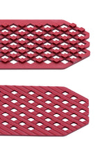 Load image into Gallery viewer, Noomoon LABB Interlocking Watch Strap for Apple Watch in RED with BLACK Hardware - Pewter & Black