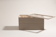 Load image into Gallery viewer, 4" VAULT STACKING TRAY - GREY - Pewter & Black