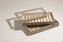 Load image into Gallery viewer, 1.5" VAULT STACKING TRAY - GREY - Pewter & Black
