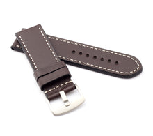 Load image into Gallery viewer, Marino Parallel : Luxury Saddle Leather Watch Strap BROWN