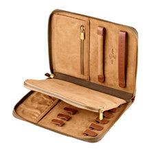 Load image into Gallery viewer, IDA TRAVEL ZIP JEWELLERY PORTFOLIO