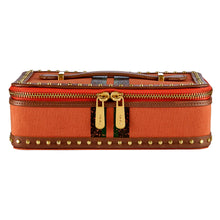 Load image into Gallery viewer, IDA TRAVEL ZIP JEWELLERY CASE