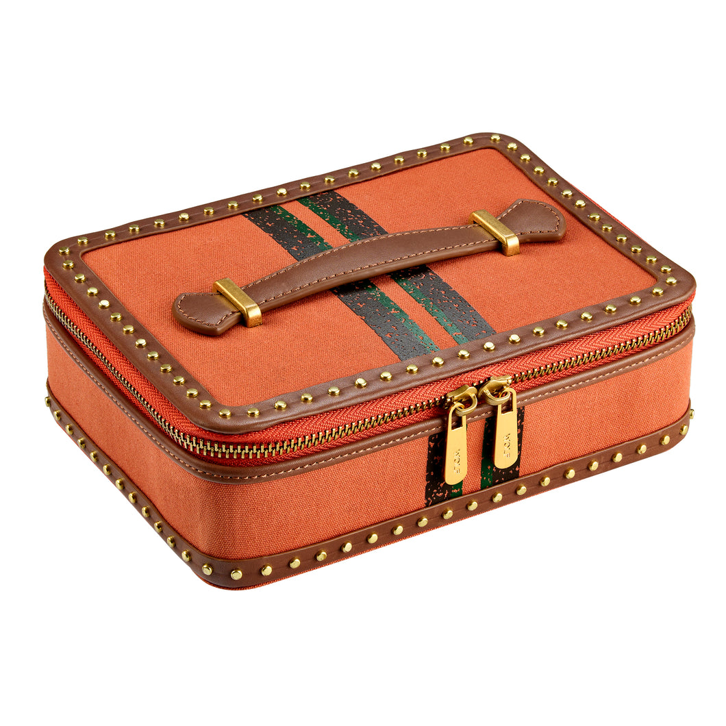 IDA TRAVEL ZIP JEWELLERY CASE
