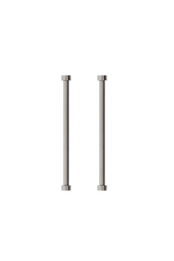 2 x Stainless Steel Tube Inserts HEX Screw Head For Bell & Ross BR01 Watch Strap