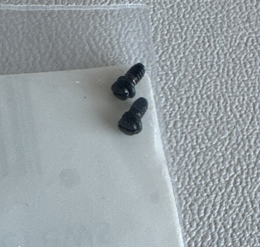 2 Panerai Radiomir Replacement Black PVD Screws