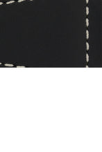 Load image into Gallery viewer, MiG Straps for BELL &amp; ROSS - Calf Leather Watch Strap in BLACK / CREAM - Pewter &amp; Black