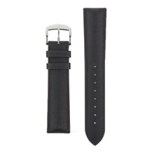 Load image into Gallery viewer, Hirsch ARNE Sailcloth Effect Performance Watch Strap BLACK / BROWN