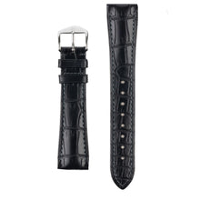 Load image into Gallery viewer, Hirsch LONDON Matt Alligator Leather Watch Strap in BLACK