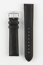 Load image into Gallery viewer, Hirsch MERINO Nappa Leather Brown Watch Strap