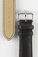 Load image into Gallery viewer, Hirsch MERINO Nappa Leather Brown Watch Strap