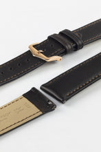 Load image into Gallery viewer, Hirsch MERINO Nappa Leather Brown Watch Strap