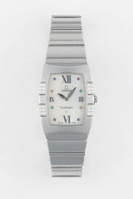 Load image into Gallery viewer, OMEGA Constellation Quadrella 1586.79.00 - Pewter &amp; Black