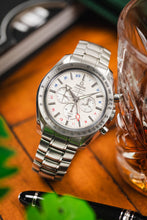 Load image into Gallery viewer, OMEGA Speedmaster Broad Arrow GMT 3581.30.00 - Pewter &amp; Black