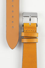 Load image into Gallery viewer, Pebro ARTISAN - Oiled Leather Watch Strap in HONEY YELLOW