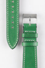 Load image into Gallery viewer, Pebro VIBRANT Genuine Leather Watch Strap in SHAMROCK GREEN