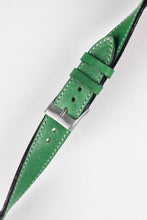 Load image into Gallery viewer, Pebro VIBRANT Genuine Leather Watch Strap in SHAMROCK GREEN