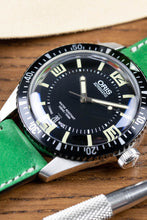 Load image into Gallery viewer, Pebro VIBRANT Genuine Leather Watch Strap in SHAMROCK GREEN