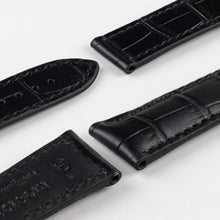Load image into Gallery viewer, RIOS1931 - ENGINEER Alligator Embossed Leather Watch Strap - BLACK