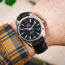 Load image into Gallery viewer, RIOS1931 - ENGINEER Alligator Embossed Leather Watch Strap - BLACK