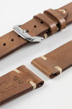 Load image into Gallery viewer, RIOS1931 BEDFORD Genuine Vintage Leather Watch Strap in COGNAC