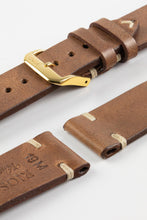 Load image into Gallery viewer, RIOS1931 BEDFORD Genuine Vintage Leather Watch Strap in COGNAC