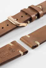 Load image into Gallery viewer, RIOS1931 BEDFORD Genuine Vintage Leather Watch Strap in COGNAC
