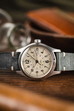 Load image into Gallery viewer, RIOS1931 BEDFORD Genuine Vintage Leather Watch Strap in Grey 19mm