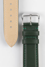 Load image into Gallery viewer, RIOS1931 TOSCANA Square-Padded Calfskin Leather Watch Strap Green