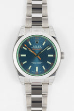 Load image into Gallery viewer, rolex milgauss green sapphire 