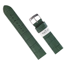 Load image into Gallery viewer, MORELLATO JUKE GREEN LEATHER ALLIGATOR WATCHSTRAP 