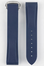 Load image into Gallery viewer, Rubber Strap for Omega X Swatch MoonSwatch - BLUE - Pewter &amp; Black