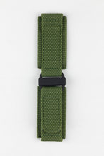 Load image into Gallery viewer, Tactical Hook &amp; Loop Honeycomb Nylon Watch Strap GREEN PVD