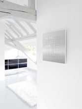 Load image into Gallery viewer, QLOCKTWO EARTH - STEEL SERIES - STAINLESS STEEL - Pewter &amp; Black