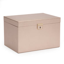 Load image into Gallery viewer, PALERMO Large Jewellery Box - ROSE GOLD - Pewter &amp; Black