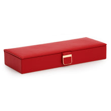 Load image into Gallery viewer, PALERMO Safe Deposit Box - RED - Pewter &amp; Black