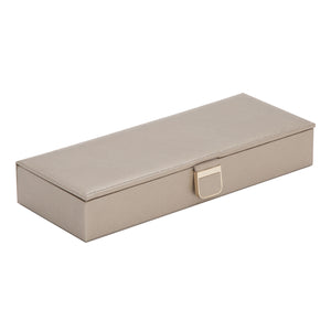 PALERMO Safe Deposit Box - PEWTER - Pewter & Black